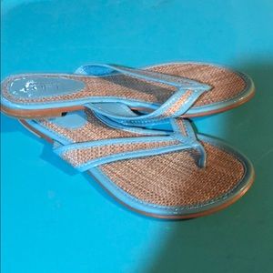 LOFT Aqua Sandals